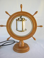 Retro ... fa hajókormány alakú lámpa