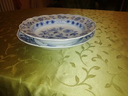 Antik Meisseni mély-és lapos tányér