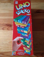 Uno Stacko társasjáték 1994-ből, hiánytalan, újszerű, ajánljon!