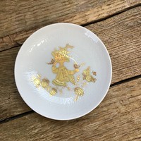 Régi Rosenthal Björn Wiinblad miniatűr porcelán tányér