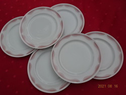 Alföld porcelain, six small plates, diameter 19.5 cm. He has!