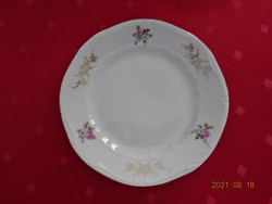 German porcelain cake plate, flower pattern. He has!