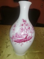 Höchst váza-kézzel festett