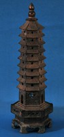 Chinese Bronze Stupa Ornament, 18th Century