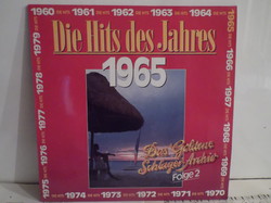 Vinyl record - super hits 1965 - German - perfect