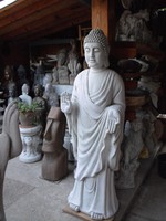 Hatalmas Buddha 200Kg 145cm Feng shui Japán kert kerti Fagyálló kő szobor