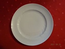 Alföldi porcelain, snow-white, plate with printed pattern, diameter 24 cm. He has!
