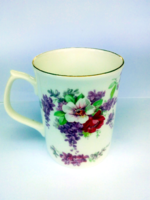 Violet English cup, mug, commemorative mug for an anniversary