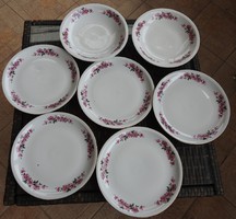 Alföldi rózsa mintás tányér készlet
