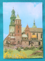 Lengyelország,Krakkó,waweli székesegyház,használt képeslap