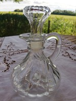 Small glass carafe