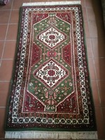 180 x 95 cm kézi csomozasu Indiai Sarab szőnyeg eladó