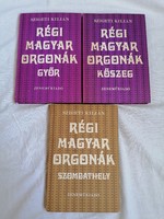 Szigeti Kilián :Régi magyar orgonák 3 kötet