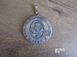 1995 Silver-plated gastronomic coin for collectors