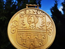 Transylvanian carved wooden tray