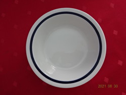 Alföld porcelain, blue striped bowl, diameter 14 cm, height 4 cm. He has!