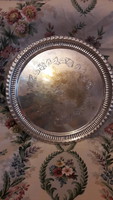 Indian silver plated tray