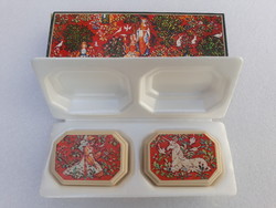 2 pieces of avon soap in a vintage gift box for Chirke