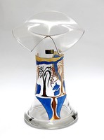 Design glass vase, flawless