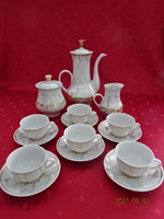 Russian porcelain, six-person coffee set, 15 pieces. He has!