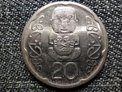 Új-Zéland II. Erzsébet Maori faragás 20 Cent 2006 (id42382)