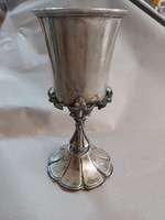 Ezüst Keresztelő pohár,antik,diszes 150 gramm