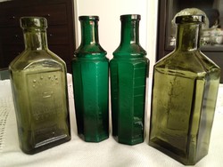 For glass collectors! Lysoform is a green military disinfectant and blues for housewives from ancient times!