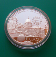 1997 – EURO I. - Budai vár - ezüst 2000 forint PP - kapszulában, certivel