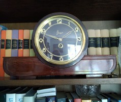 Clock factory brand 8 day - working - fireplace clock for sale.