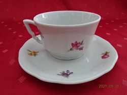 Zsolnay porcelain, teacup with elf ears + placemat. He has!