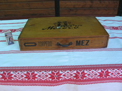 MEZ RT. Torpedo régi szatócsbolti tároló dobozka