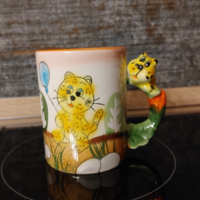 Wonderful kitten mug for children sweetness