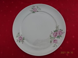 Lowland porcelain round bowl, diameter 28 cm, rose pattern. He has!