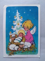 Rare Cape Otto and Emmi Postcard Christmas Postcard, 1980s