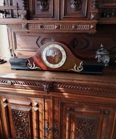 Brit felújított negyedütős Westminster kandalló óra