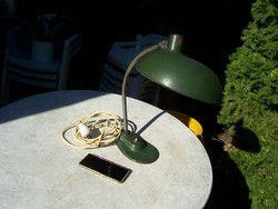 Retro magyar fém asztali lámpa