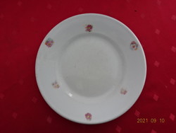 Drasche porcelain small plate, antique, small floral, diameter 19 cm. He has!