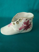 Herendi apponyi mintás porcelán cipő