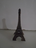 Miniature - eiffel tower - solid - metal - 7 x 3 x 3 - flawless