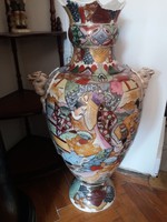 Antique japanese satsuma floor vase!
