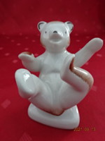 Drasche porcelain figurine, hand-painted teddy bear. Its height is 7 cm. There are! Nice ones