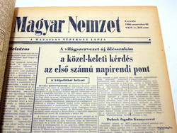 1968 September 25 / Hungarian nation / 1968 newspaper for birthday! No. 19599