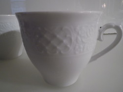 Porcelain - 4 pieces - schumann - 2 dl - cup - snow white - flawless