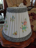 Herend Victoria patterned silk lampshade