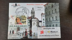 Mozartphila-övebria commemorative card, 2006 edition. He has!