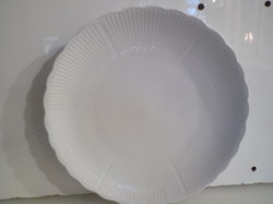 Plate - 25 cm - tirschenreuth - bavaria - snow white - flat - perfect