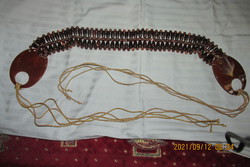 Amazing retro amber imitation women's belt