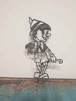 Régi, Pinokkió gumi falikép