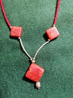 Art deco coral necklaces (203)