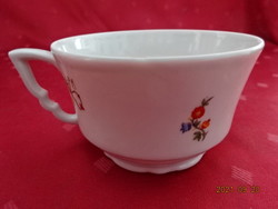 Zsolnay porcelain teacup, antique, with shield seal, elf ears. He has!